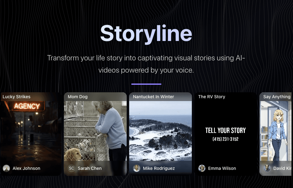 Preview of storylinelabs.ai