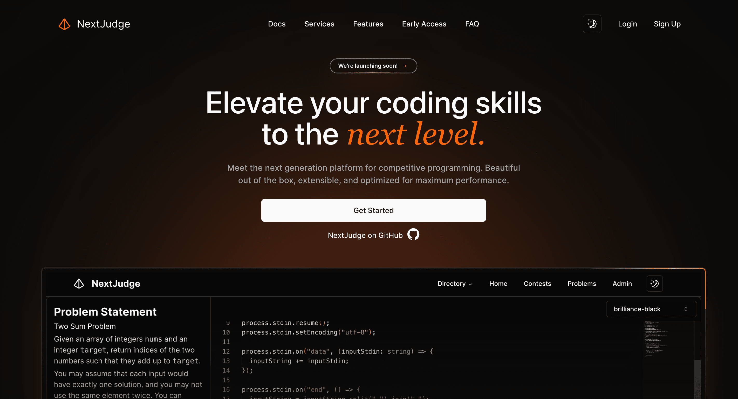 Preview of nextjudge.net
